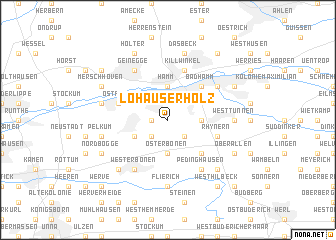 map of Lohauserholz