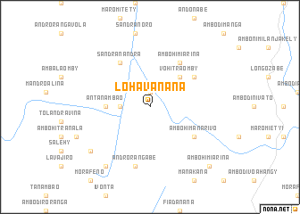 map of Lohavanana