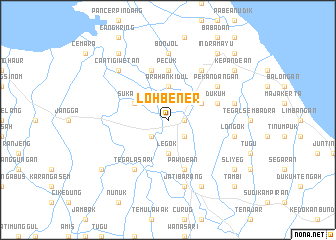 map of Lohbener