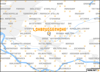 map of Lohbrügger Höhe