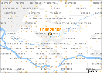 map of Lohbrügge