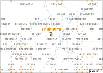 map of Lohbusch