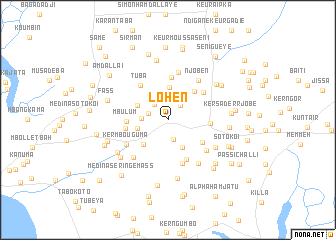 map of Lohen