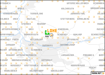 map of Lohe