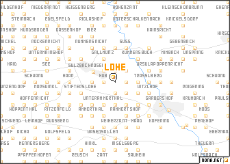 map of Lohe