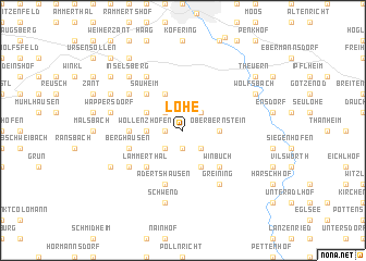 map of Lohe