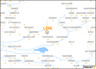 map of Lohe