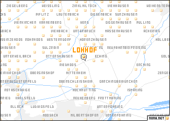 map of Lohhof