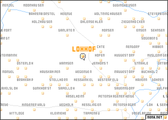 map of Lohhof