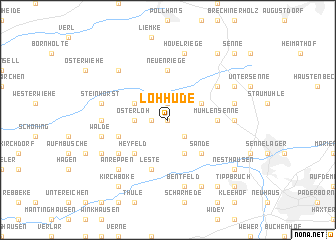 map of Lohhude