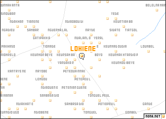 map of Lohiène