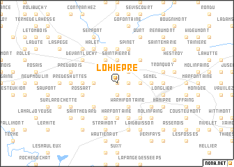 map of Lohiépré