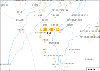 map of Lohi Hāfiz