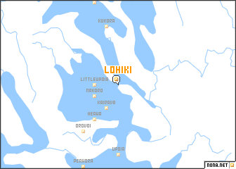 map of Lohiki