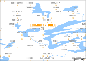 map of Lohjantaipale