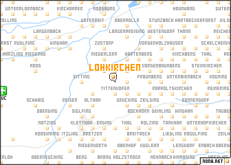 map of Lohkirchen