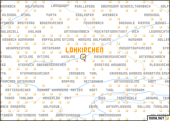 map of Lohkirchen