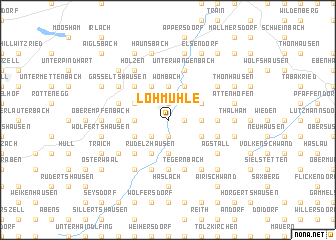 map of Lohmühle