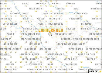 map of Lohngraben