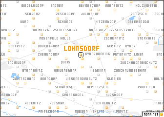 map of Lohnsdorf