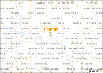 map of Lohobe