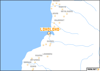 map of Loholoho