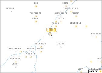 map of Loho