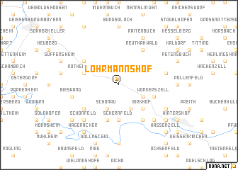 map of Lohrmannshof