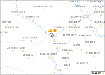 map of Lohr