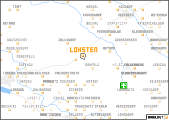 map of Löhsten