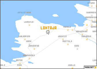 map of Lohtaja