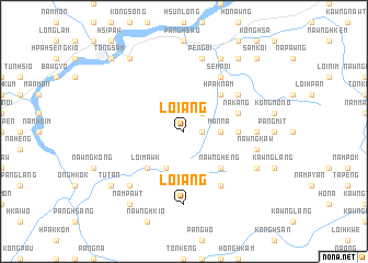 map of Loi-ang