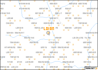 map of Loi-an