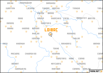 map of Lợi Bác