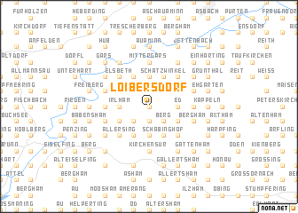 map of Loibersdorf