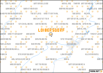 map of Loibersdorf