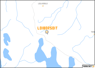map of Loiborsoit