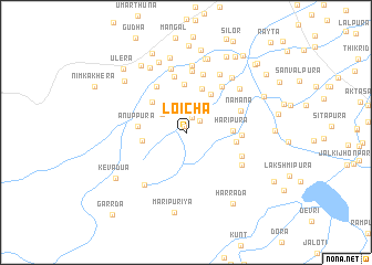 map of Loicha