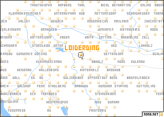 map of Loiderding