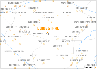 map of Loidesthal