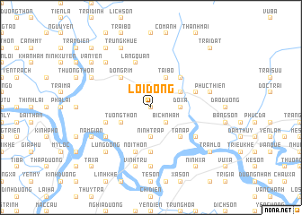 map of Loi Dong