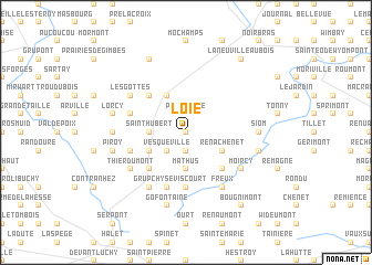 map of Loïe