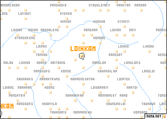 map of Loi-hkam