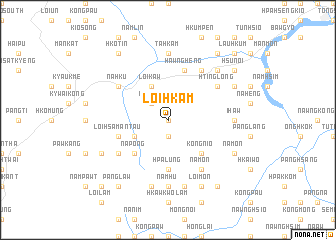 map of Loi-hkam