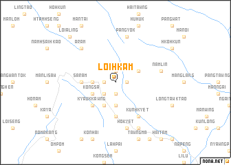 map of Loi-hkam