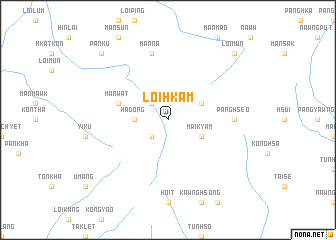 map of Loi-hkam