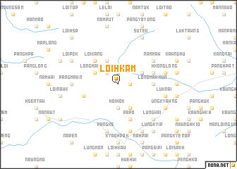 map of Loi-hkam