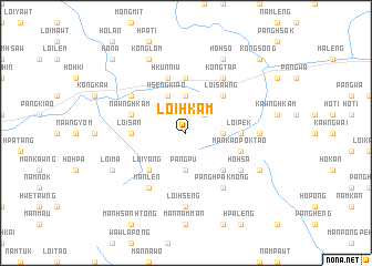 map of Loi-hkam