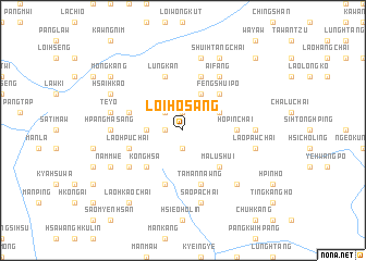 map of Loi-hosang