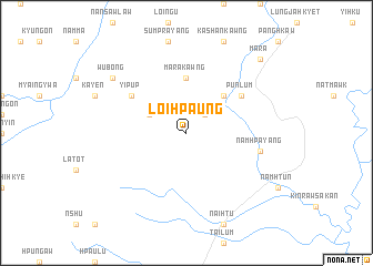 map of Loihpaung